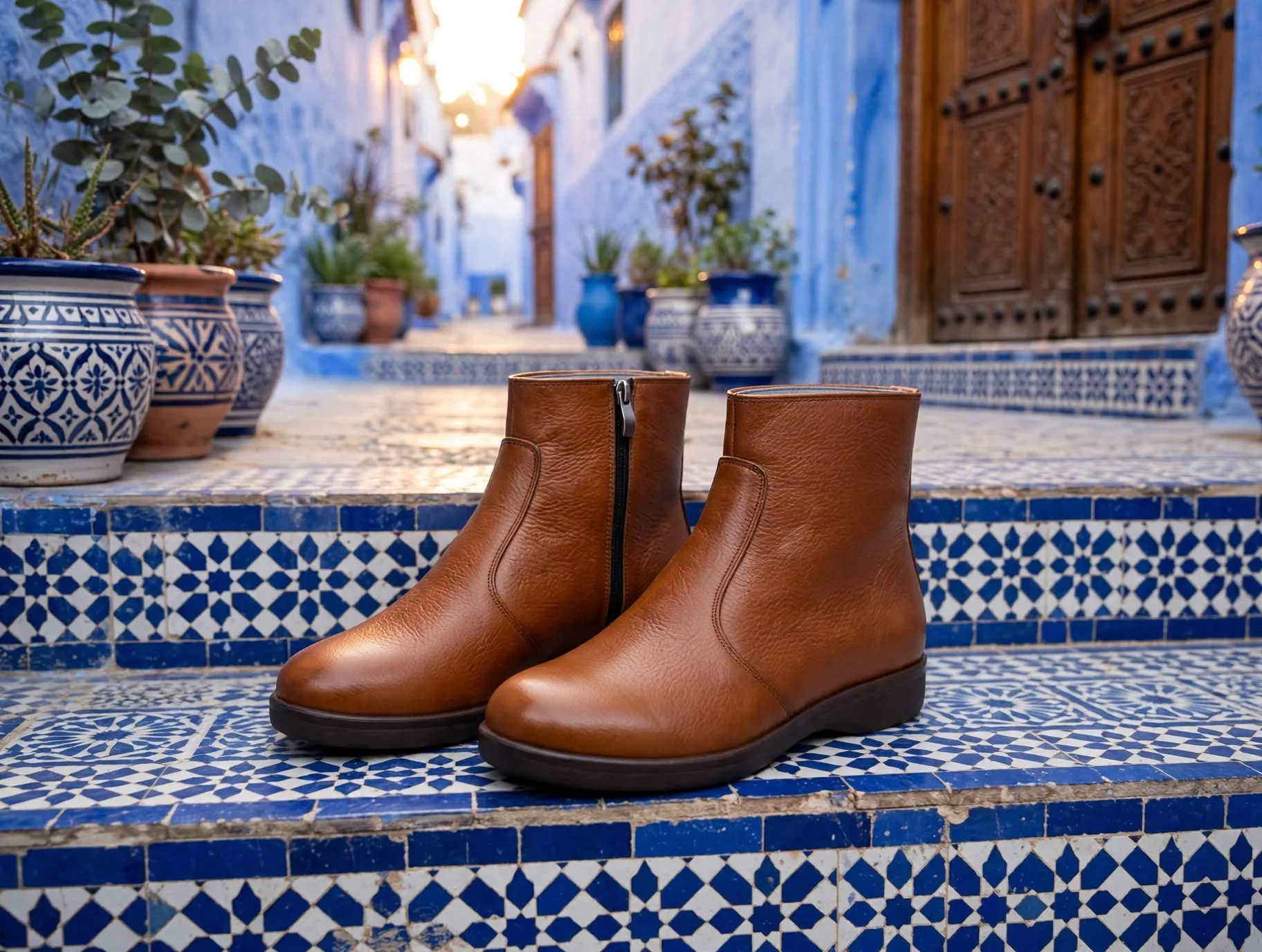 Mellah Boots — Genuine Leather, Handmade in Tétouan